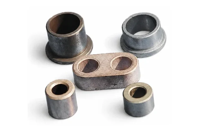 Bushings & Structural Parts — representative custom component forms