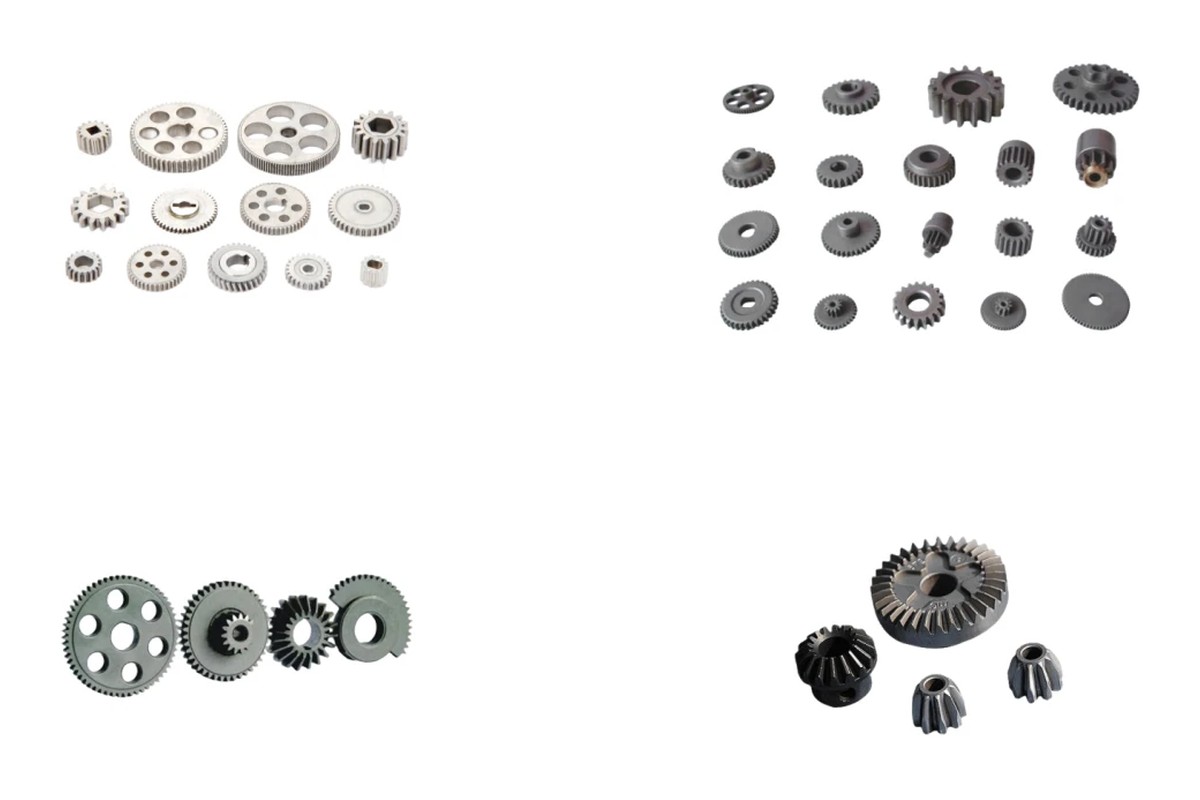 Gear and transmission component forms